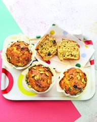 Полезные маффины с тыквенными семечками