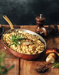 Перлотто с белыми грибами