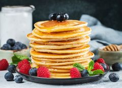 Панкейки на кефире