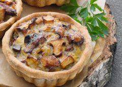Перепечи с грибами