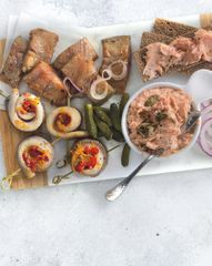Рыбная тарелка к пиву