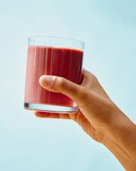 Смузи из черешни и маскарпоне