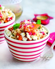 Салат с морковью и булгуром