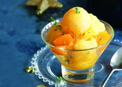 Сорбет из мандаринов