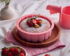 Шарлотка с яблоками на сковороде