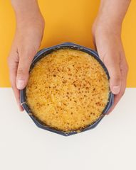 Тыквенная запеканка с картофелем и беконом