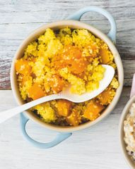 Тыквенная каша с кускусом
