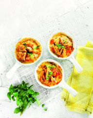 Жюльен с грибами