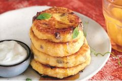 Рыжие сырники с тыквой