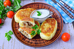 Картофельные зразы с фаршем