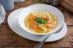 Домашняя куриная лапша