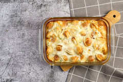Пельмени, жаренные с сыром