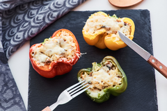 Перцы, фаршированные куриным филе