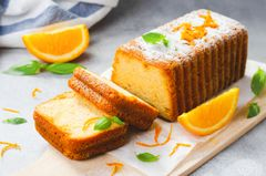 Апельсиновый кекс