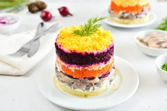Селёдка под шубой рецепт классический