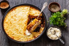Запеканка с макаронами и фаршем