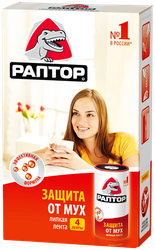 Лента от мух РАПТОР, 4шт