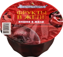 Желе АППЕТИССИМО Вишня в желе, 150г