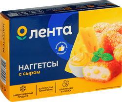 Наггетсы куриные ЛЕНТА с сыром, 280г