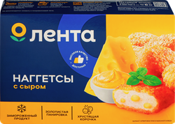Наггетсы куриные ЛЕНТА с сыром, 280г