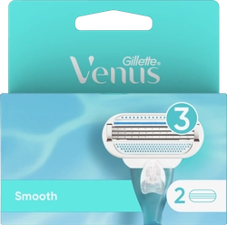 Кассеты сменные для бритья GILLETTE Venus Smooth, 2шт