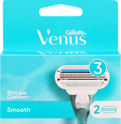 Кассеты сменные для бритья GILLETTE Venus Smooth, 2шт