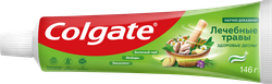 Зубная паста COLGATE Лечебные травы с натуральными ингредиентами для здоровья зубов и десен, 100мл