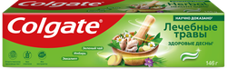 Зубная паста COLGATE Лечебные травы с натуральными ингредиентами для здоровья зубов и десен, 100мл