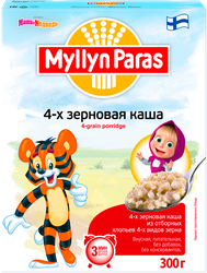 Каша мультизерновая MYLLYN PARAS 4-х зерновая, 300г