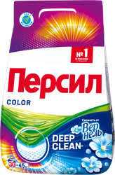 Стиральный порошок для цветного белья ПЕРСИЛ Color Свежесть от ВЕРНЕЛЬ, автомат, 4,5кг