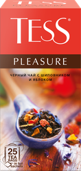Изображение товара Чай черный TESS Pleasure с добавками, 25пак