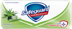Изображение товара Туалетное мыло SAFEGUARD Нежный уход с Алоэ, 90г