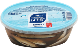 Килька Балтийская пряного посола БАЛТИЙСКИЙ БЕРЕГ, 400г