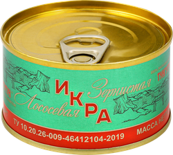 Икра лососевая ТУНГУТУН зернистая, 1-й сорт, 140г