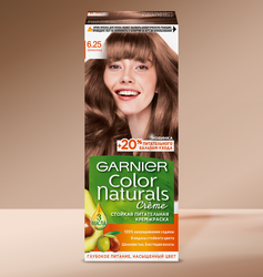 Краска для волос COLOR NATURALS 6.25 Шоколад, c 3 маслами, 110мл