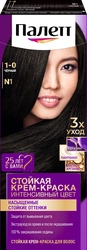 Крем-краска для волос ПАЛЕТТ Интенсивный цвет 1–0 (N1) Черный, 110мл