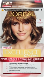 Краска для волос EXCELLENCE 7 Русый, 176мл