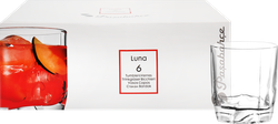 Набор стаканов PASABAHCE Luna низкие 240мл Арт. 42338, 6шт