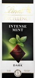 Шоколад темный LINDT Excellence Мята, 100г