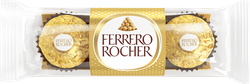 Изображение товара Конфеты FERRERO ROCHER из молочного шоколада с кремовой начинкой, 38г