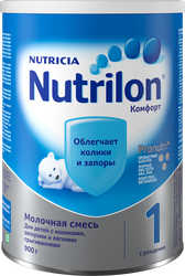Смесь молочная NUTRILON Комфорт 1, с 0 месяцев, 900г