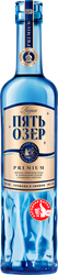 Водка ПЯТЬ ОЗЕР Премиум 40%, 0.5л