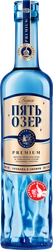 Водка ПЯТЬ ОЗЕР Премиум 40%, 0.5л