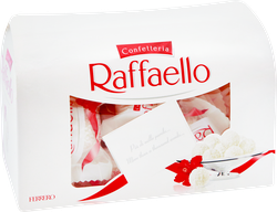 Конфеты RAFFAELLO с цельным миндальным орехом в кокосовой обсыпке, 240г