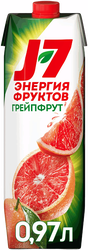 Изображение товара Нектар J7 Грейпфрут с мякотью, 0.97л