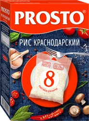 Рис PROSTO Краснодарский 1-й сорт, в пакетиках, 8х62,5г