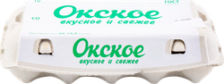 Яйцо куриное ОКСКОЕ СО, 10шт