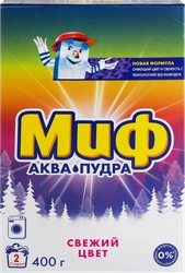 Стиральный порошок для цветного белья МИФ Свежий цвет, автомат, 400г