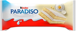 Пирожное бисквитное KINDER Paradiso с молочной начинкой, 29г