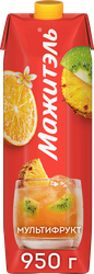 Изображение товара Напиток сывороточно-молочный МАЖИТЭЛЬ Мультифрукт 0,05%, без змж, 950г